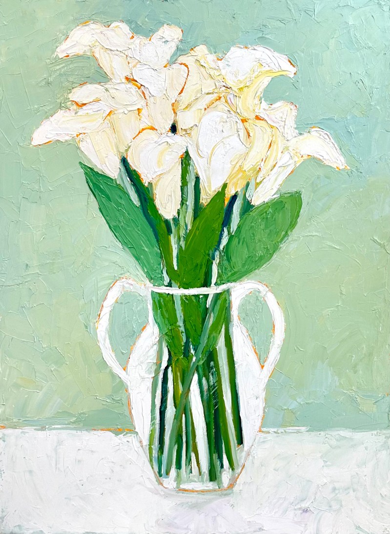 Graceful Blooms in Lily Symphony